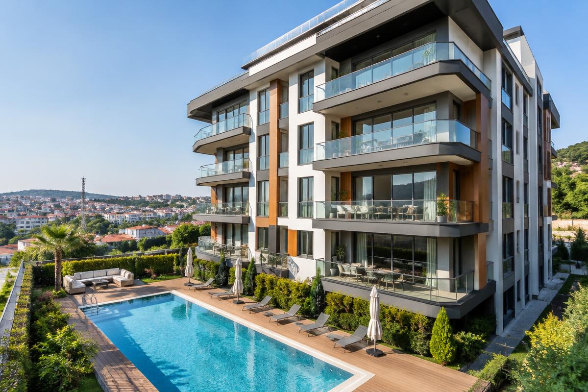 Deniz Manzaralı 3+1 Daire